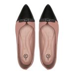 Sapatilha Lotus Nude Rosado/Preto
