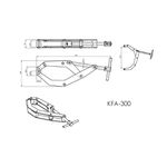 Grampo de Aperto Rápido Alicate KIFIX KFA300 150Kgf