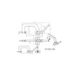 Grampo de Aperto Rápido Compressor KF035 100 2000Kgf