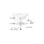 Grampo de Aperto Rápido Compressor KF035 3660 1000Kgf