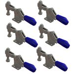 Kit 6 Peças Grampo de Aperto Rápido Horizontal KIFIX KF106 D 70Kgf