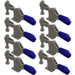 Kit 8 Peças Grampo de Aperto Rápido Horizontal KIFIX KF106 D 70Kgf