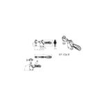 Grampo de Aperto Rápido Horizontal KIFIX KF106 R 70Kgf