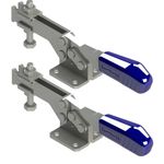 Kit 2 Peças Grampo de Aperto Rápido Horizontal KIFIX KF511 D 90Kgf