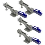 Kit 4 Peças Grampo de Aperto Rápido Horizontal KIFIX KF511 D 90Kgf