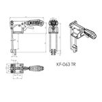 Grampo de Aperto Rápido Tensor KIFIX KF063 DTR INOX 200Kgf