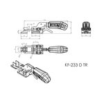 Grampo de Aperto Rápido Tensor KIFIX KF233 DTR 160Kgf