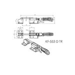 Grampo de Aperto Rápido Tensor KIFIX KF553 DTR 900Kgf