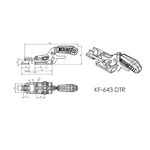 Grampo de Aperto Rápido Tensor KIFIX KF643 DTR INOX 200Kgf