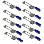 Kit 10 Peças Grampo de Aperto Rápido Tensor KIFIX KF743 DL 150Kgf
