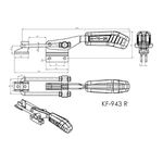 Grampo de Aperto Rápido Tensor KIFIX KF943 R INOX 680Kgf