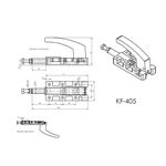 Grampo de Aperto Rápido Torpedo KIFIX KF405 500Kgf