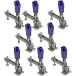 Kit 8 Peças Grampo de Aperto Rápido Vertical KIFIX KF011 DBL 315Kgf