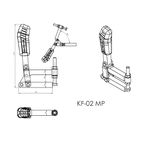 Grampo de Aperto Rápido Vertical KIFIX KF02 MP 300Kgf