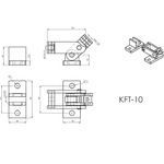 Trinco de Aperto Rápido KIFIX KFT10 900Kgf