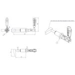 Grampo de Aperto Rápido Torpedo KIFIX KF007 G E 200Kgf
