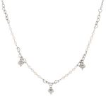 Choker Coração (Banho Prata)