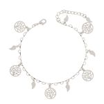 Pulseira Arvore da Vida (Banho Prata)