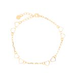 Pulseira Coração Vazado