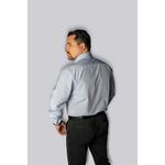 Camisa Social Azul Claro Slim Manga Longa - King Ternos