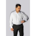 Camisa Social Branca Slim Manga Longa - King Ternos
