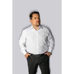 Camisa Social Branca Slim Manga Longa - King Ternos