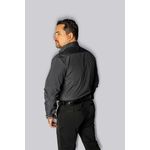 Camisa Social Chumbo Slim Manga Longa - King Ternos