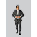  Costume Chumbo Slim em Gabardine - King Ternos 