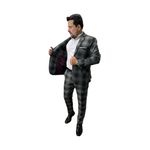 Costume Cinza Degradê Slim em Poliviscose - King Ternos