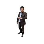 Costume Marrom Slim em Poliviscose - King Ternos