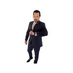 Costume Príncipe de Gales Chumbo Flap - Linha Premium King Ternos