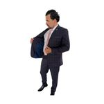 Costume Príncipe de Gales Chumbo Flap - Linha Premium King Ternos