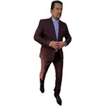 Costume Marsala em Poliviscose - Linha Classic King Ternos