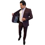 Costume Marsala em Poliviscose - Linha Classic King Ternos