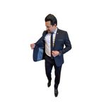 Costume Preto em Poliviscose - Linha Classic King Ternos