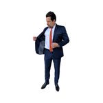 Costume Marinho em Poliviscose - Linha Classic King Ternos