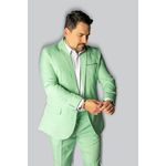 Costume Verde Menta Slim em Microfibra - King Ternos