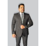 Costume Chumbo Mescla Slim em Poliviscose - King Ternos