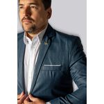 Costume Petróleo Slim em Poliviscose - King Ternos