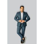 Costume Petróleo Slim em Poliviscose - King Ternos