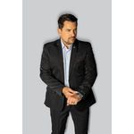 Costume Preto Tecnologico Slim Em Poliviscose - King Ternos