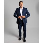 Terno Azul Marinho Slim em Gabardine - King Ternos 