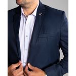 Terno Azul Marinho Slim em Gabardine - King Ternos 