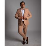 Costume Caramelo Em Microfibra - King Ternos