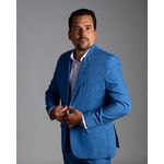 Terno Jeans Lavado Em Microfibra - King Ternos