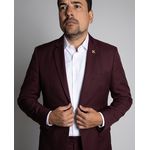 Terno Marsala Slim em Poliéster - King Ternos