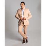 Terno Bege Slim em Poliviscose - Coleção Tropical King Ternos