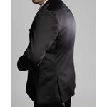 Terno Preto Slim em Poliviscose - Coleção Prada King Ternos