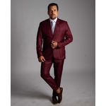 Terno Marsala em Poliviscose - Coleção Tropical Premium King Ternos