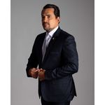 Terno Azul Noite Slim em Poliviscose - Coleção Tropical Premium King Ternos